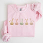 Cute Rabbits In A Row, Easter Bunny Sweatshirt