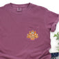 Cute Thanksgiving Turkey, Pocket Tee Comfort Colors T-Shirt