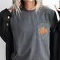 Cute Thanksgiving Turkey, Pocket Tee Comfort Colors T-Shirt