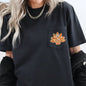 Cute Thanksgiving Turkey, Pocket Tee Comfort Colors T-Shirt