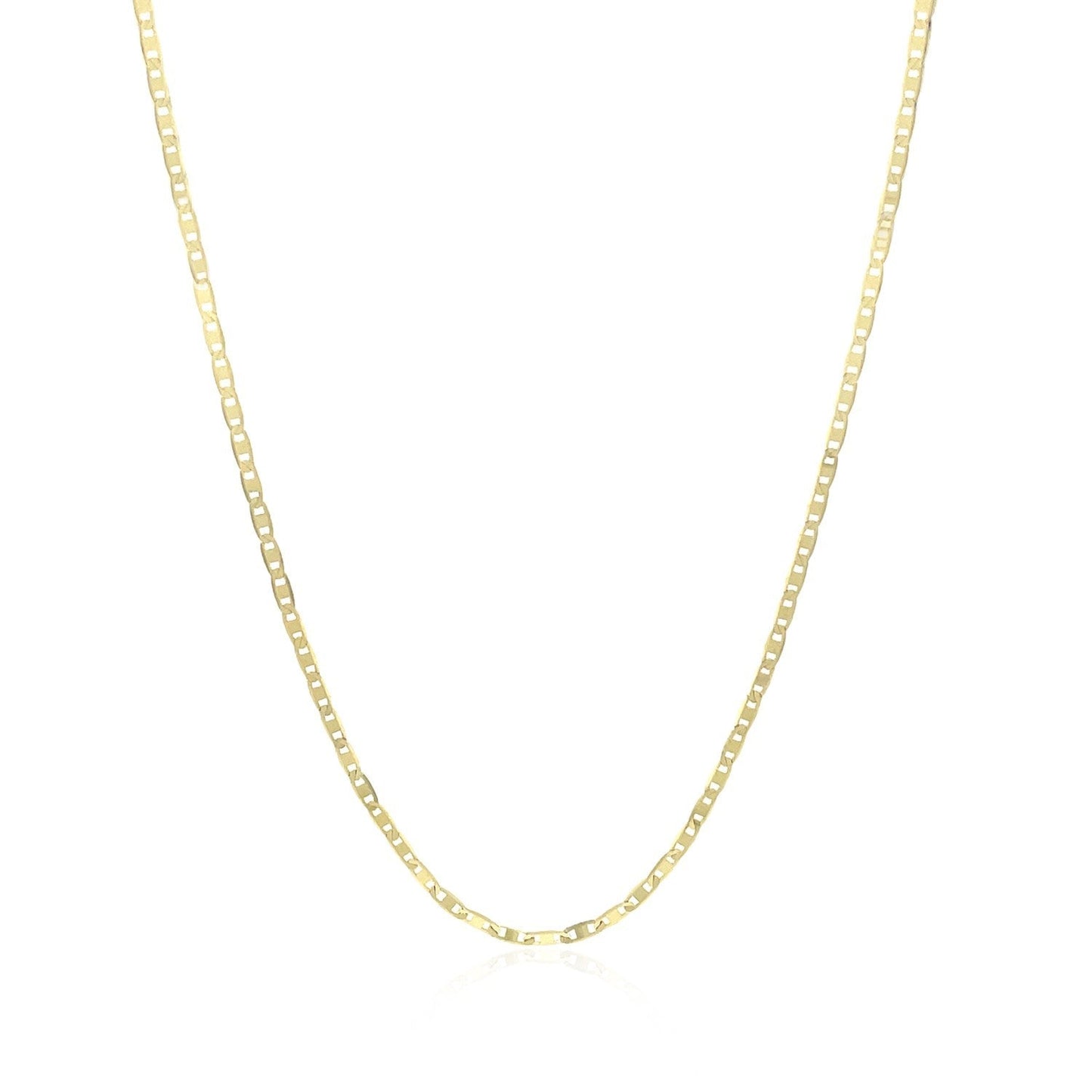 14k Yellow Gold Mariner Link Chain (1.20 mm)