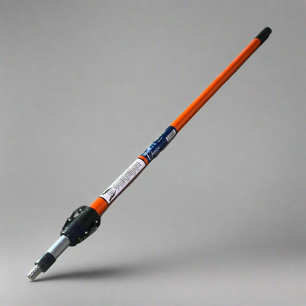 VENICE TOOLS Alumiglass Extension Pole Sz 4 ft- 8 ft, Orange 50020