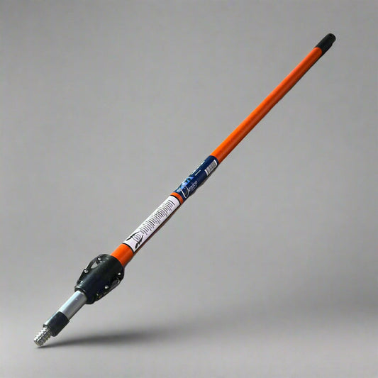 VENICE TOOLS Alumiglass Extension Pole Sz 4 ft- 8 ft, Orange 50020