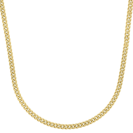 14k Yellow Gold Light Gourmette Chain (4.10 mm)