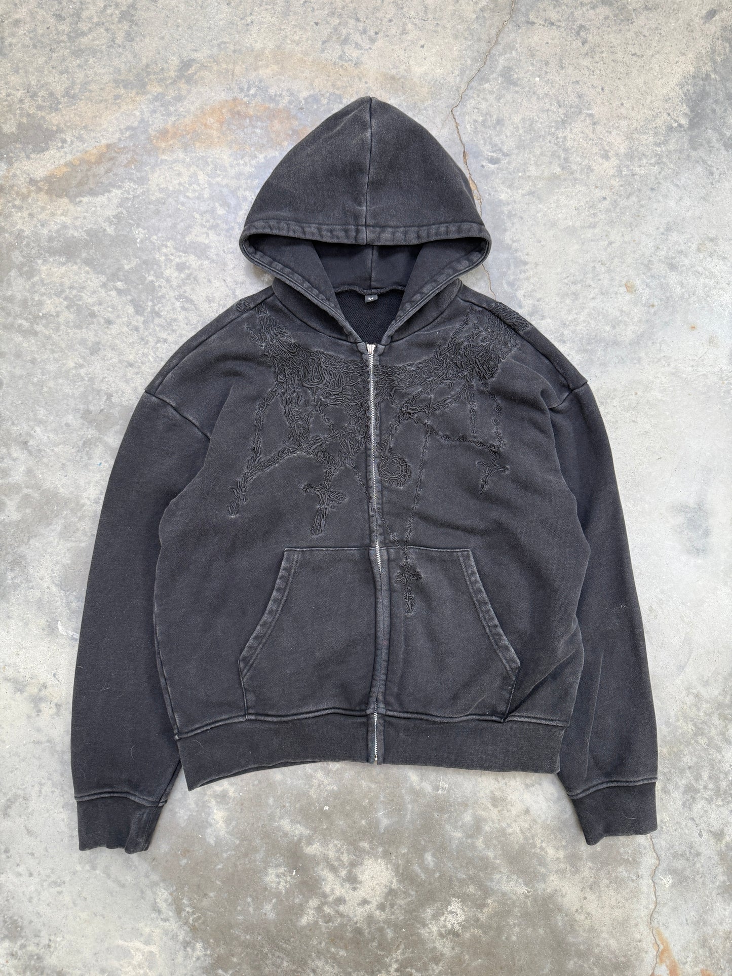*Breaking Chains Zip-up (Black/Black)