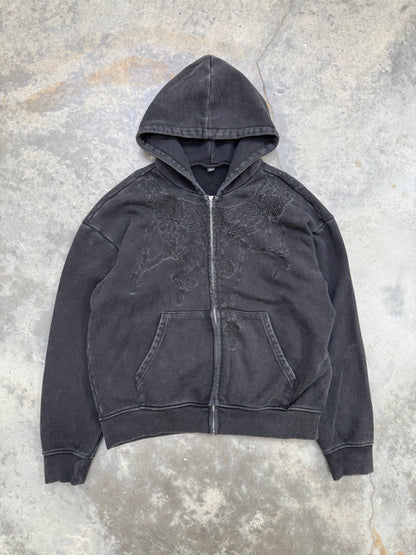 *Breaking Chains Zip-up (Black/Black)
