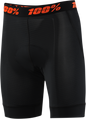100% Youth Crux Liner Shorts - Black - US 24 40049-00001