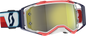 SCOTT Prospect Goggle - Red/White - Yellow Chrome 272821-1005289