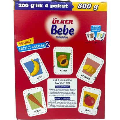 ULker Bebe Biscuits For Babies - 800g Nutritional Baby Snack, Soft and Gentle Treat