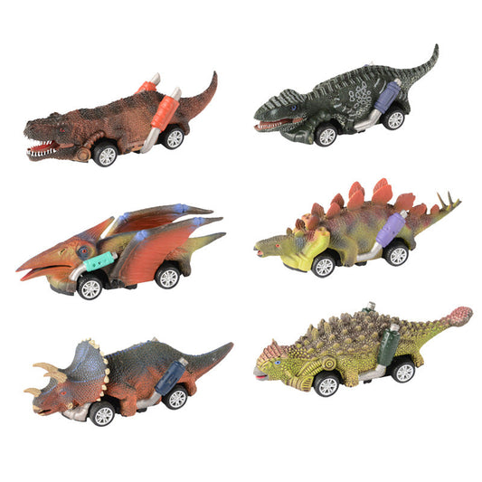 Back To The Car Four-Wheeled Dinosaur Model Car
