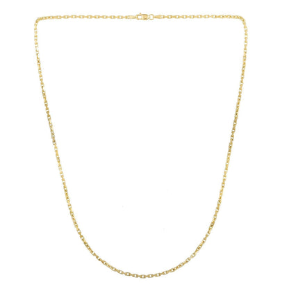 14k Yellow Gold French Cable Chain (1.9 mm)
