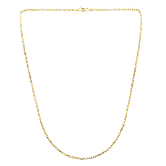 14k Yellow Gold French Cable Chain (1.9 mm)
