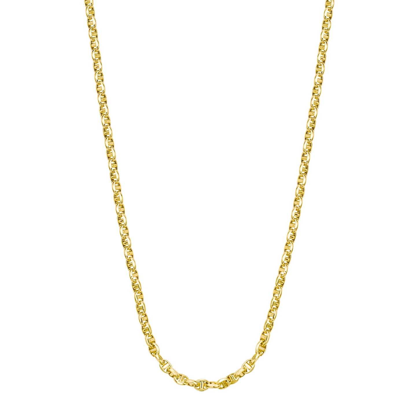 14k Yellow Gold Lite Anchor Chain (3.00 mm)
