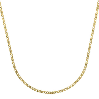 14k Yellow Gold Light Gourmette Chain (2.80 mm)