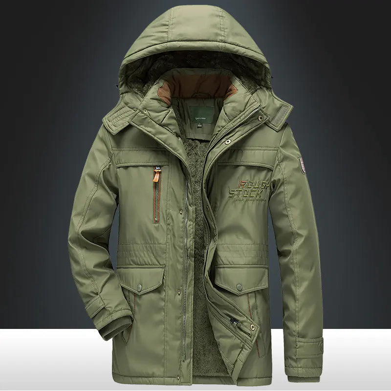 Thick Padded Plush Jacket
