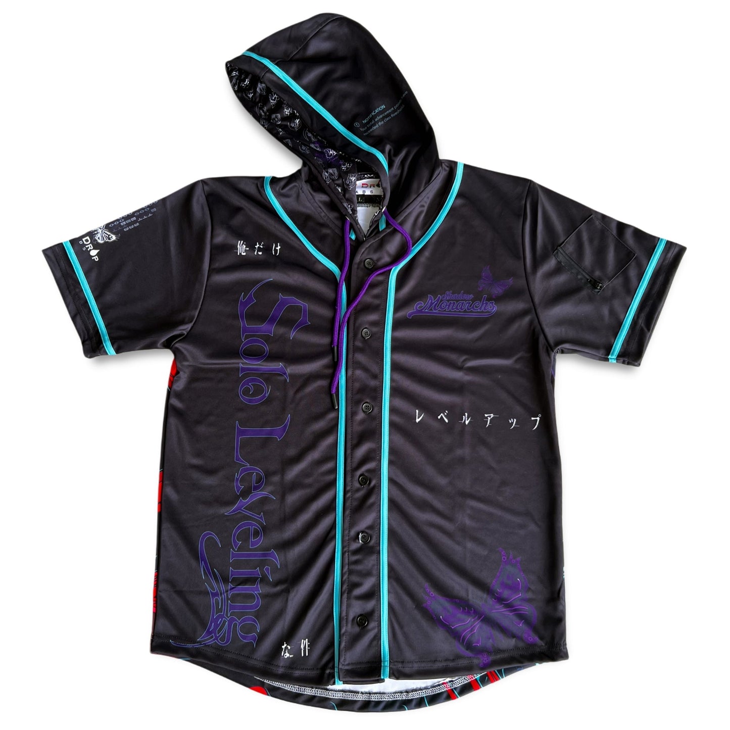 Arise - Hooded Baseball Jersey