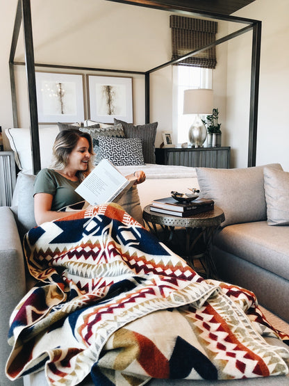 Awa Blanket - Vibrant Autumn | Kitchen + Metal