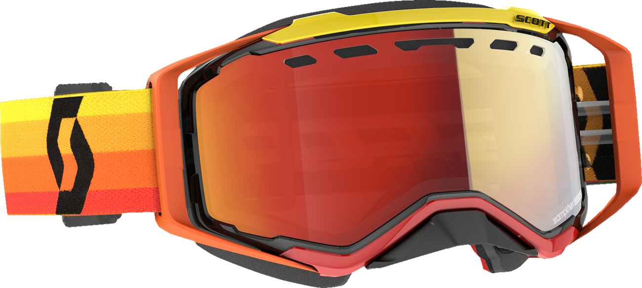 SCOTT Prospect Snow Cross Goggle - Orange/Yellow - Enhancer Red Chrome 272846-1649312