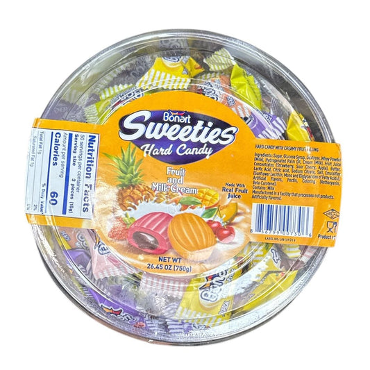 Ponart Fruit And Milk Cream Hard Candy – Deliciously Chewy Candy Treats For All Ages