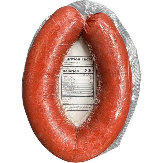 Cumboriyer Turkish Sucuk Sausage 1Lb - Authentic Flavorful Spicy Sausage for Cooking