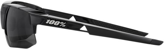 100% Speedcoupe Sunglasses - Black - Gray Polarized 61031-001-47