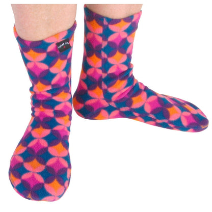 Polar Feet Adult Socks - Art Deco