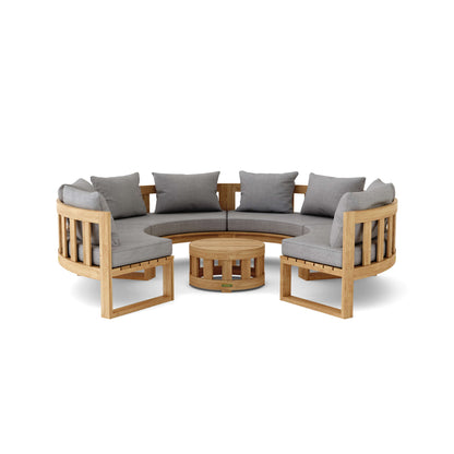 Set-810 Circular Modular Deep Seating