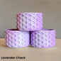 Lavender Check Remix WAFFLE Tumbler Boot -fits 20-40oz