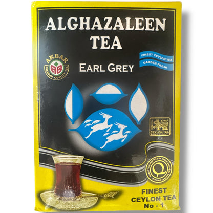 Alghazaleen Earl Grey Tea - Premium Quality Black Tea with Bergamot Flavor