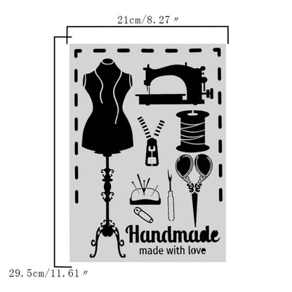 DIY Craft Handmade Love Layering Stencils For