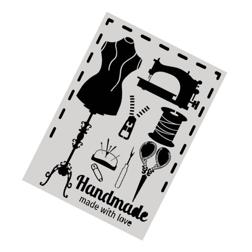 DIY Craft Handmade Love Layering Stencils For