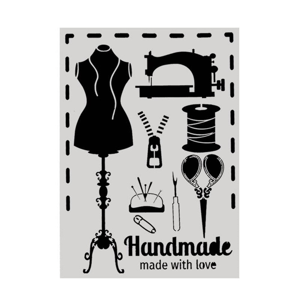 DIY Craft Handmade Love Layering Stencils For