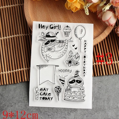 DIY Handmade Clear Stamps for Scrapbooking Cutting