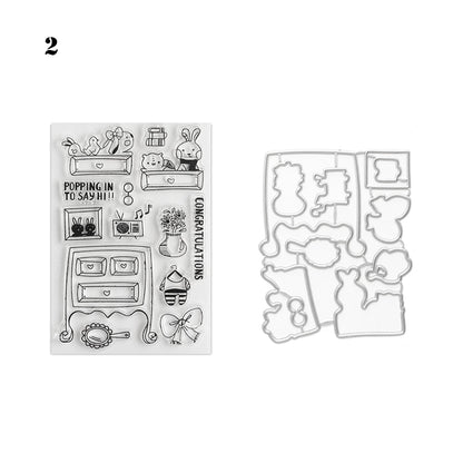 DIY Handmade Clear Stamps for Scrapbooking Cutting