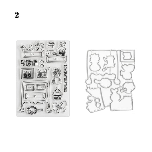 DIY Handmade Clear Stamps for Scrapbooking Cutting