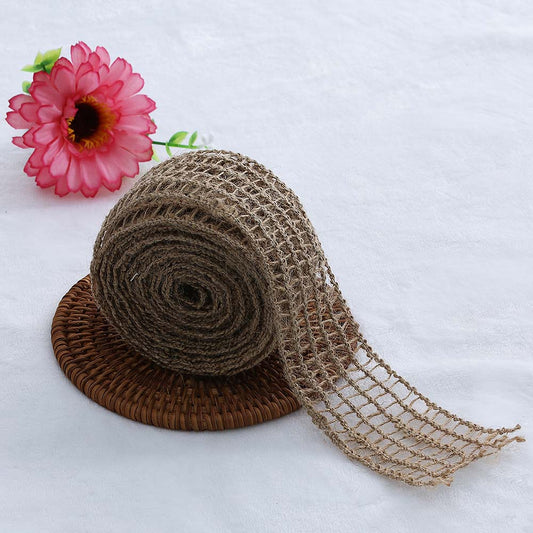DIY Jute Burlap Rolls Hessian Ribbon Lace Rustic