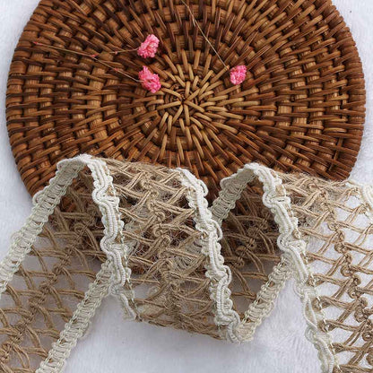 DIY Jute Burlap Rolls Hessian Ribbon Lace Rustic