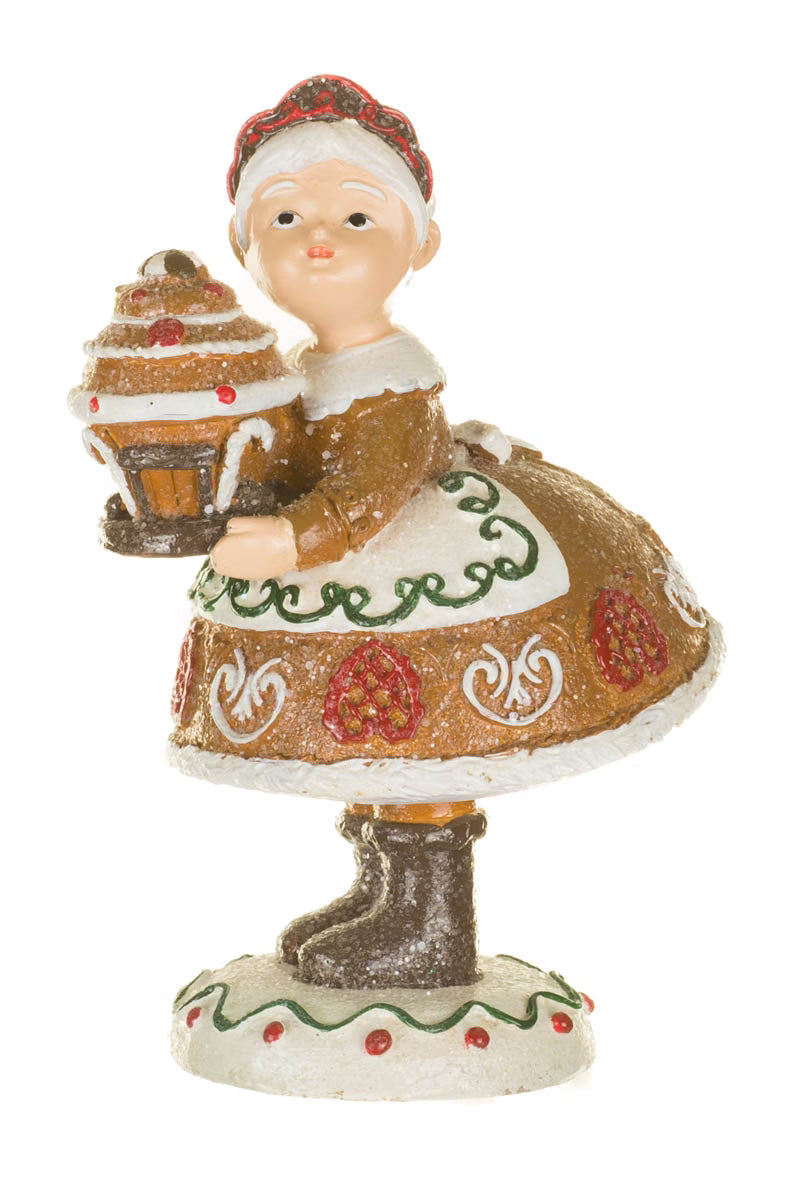 5" Gingerbread Mrs. Claus