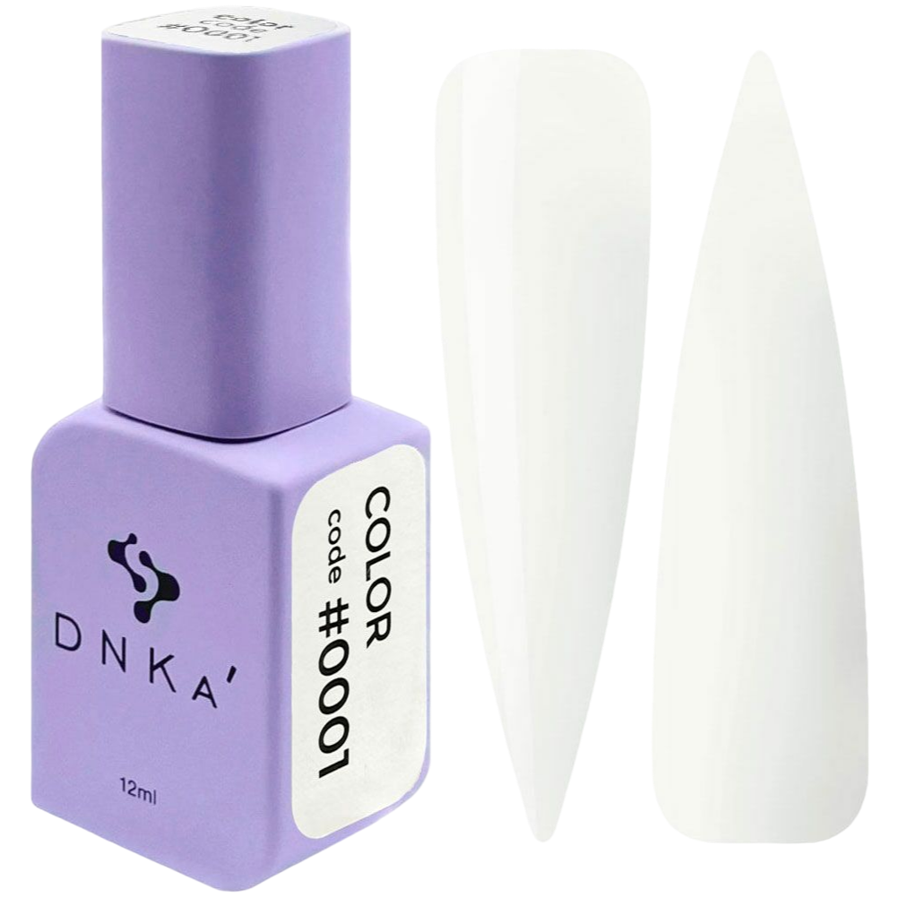 GEL POLISH COLOR #0001 12ml - DNKa™
