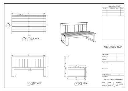 Straight Modular Deep Seating