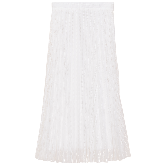 Sunburst Pleated Skirt