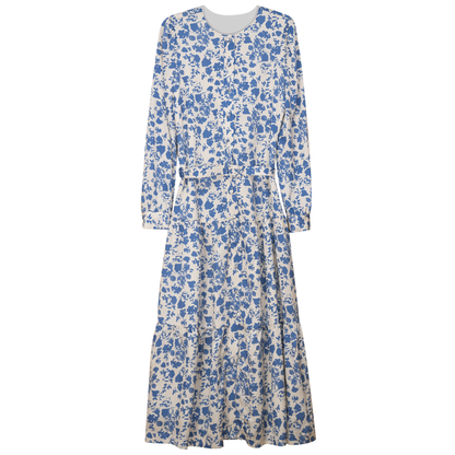 Printed Button Down Dress