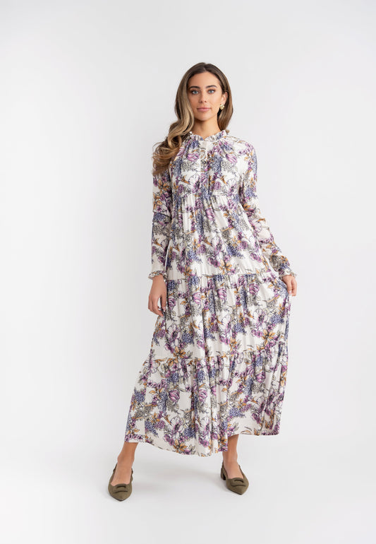 Printed Floral Dress