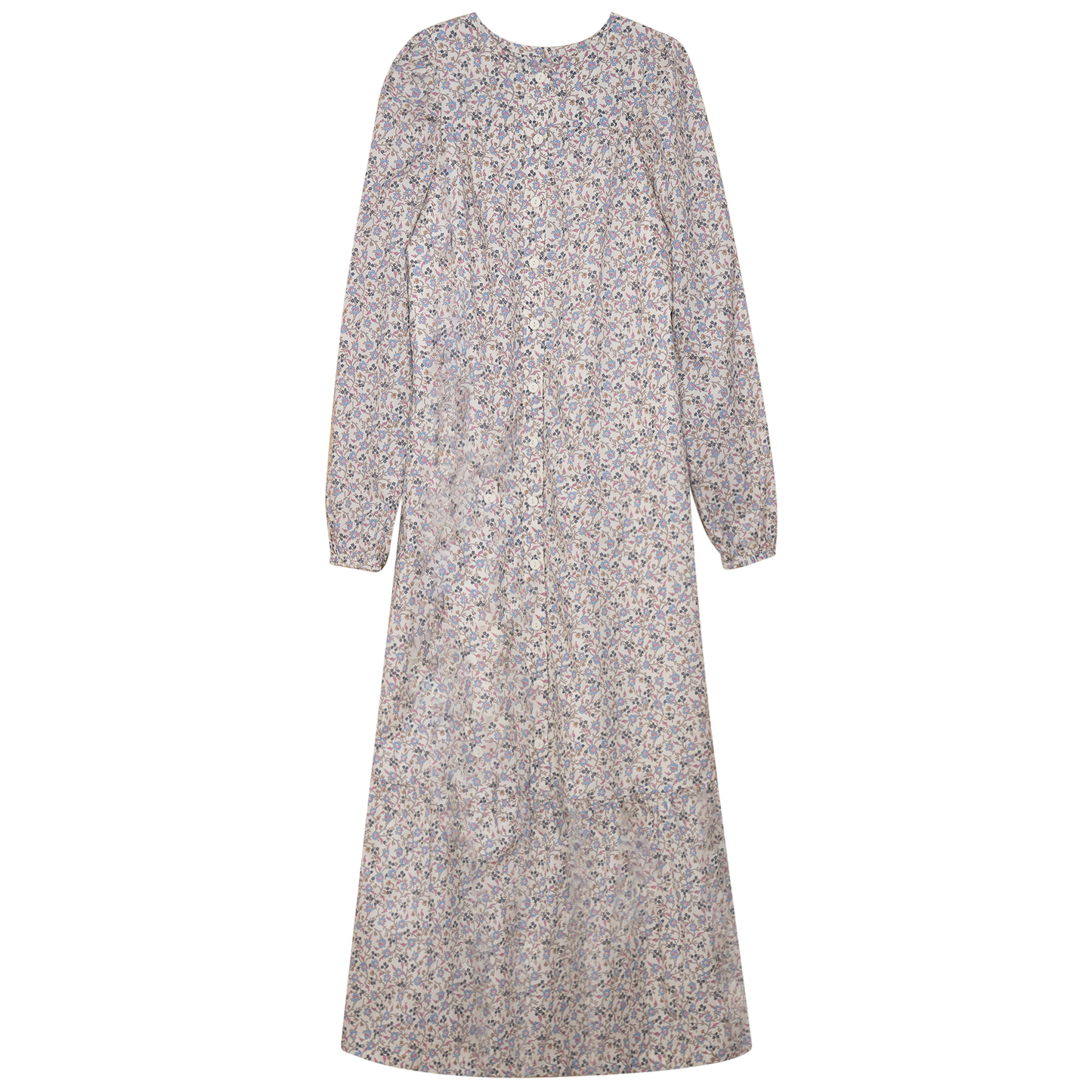 Printed Button Down Dress