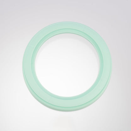 Glass Canister Set & Glass Lid - Diamond Blue