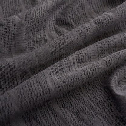 Plush Fleece Stretch Sofa Cover, Super Soft Textured Geometric Couch Slipcover