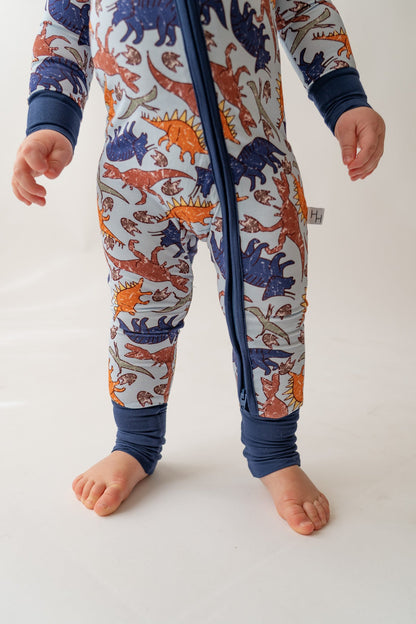 Blue Dino Loveralls