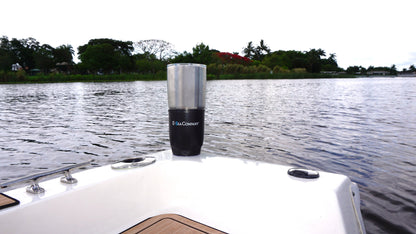 E-Sea Cup Original-Suction Mounted Cup Holder-Black