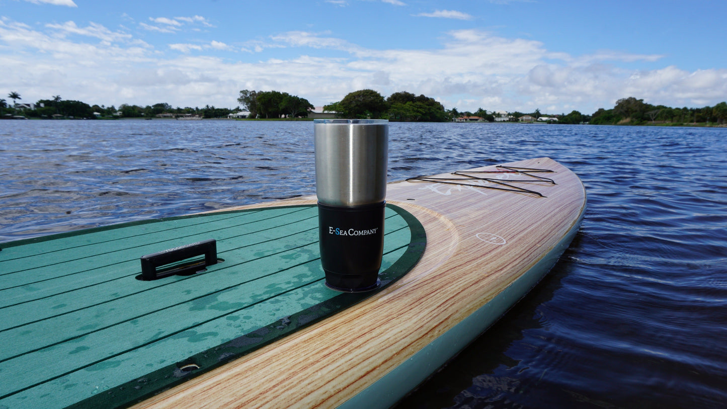 E-Sea Cup Original-Suction Mounted Cup Holder-Black