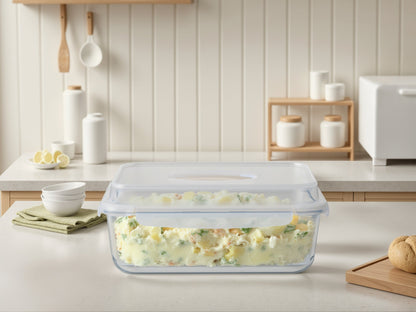 Bake & Carry Glass Set (5 Containers, Vanilla)